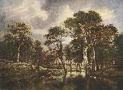 Jacob van Ruisdael The Hunt oil painting picture wholesale